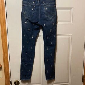 Sundance Women's Blue Embellished Jeans 26